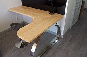 bureau bois sur mesure à nantes
